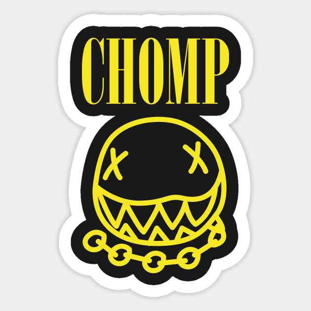 CHOMP Sticker by dann